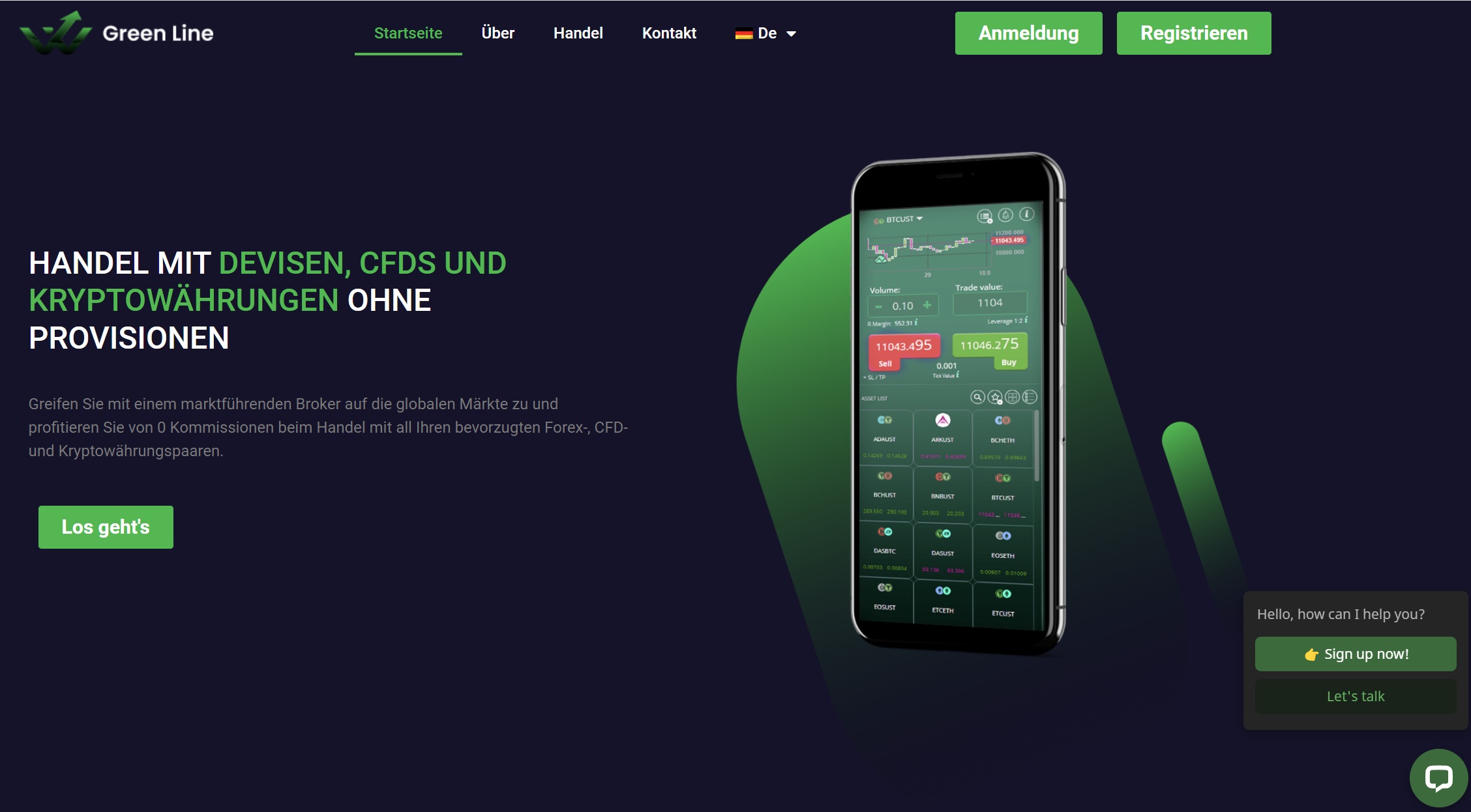 Greenlinepro website